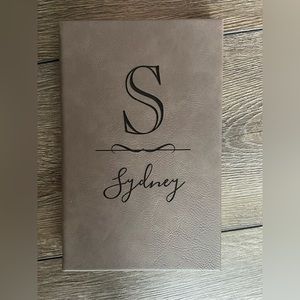 “Sydney” journal in grey NEW